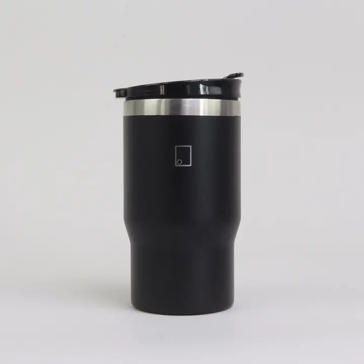 Taza térmica negra de 14 oz