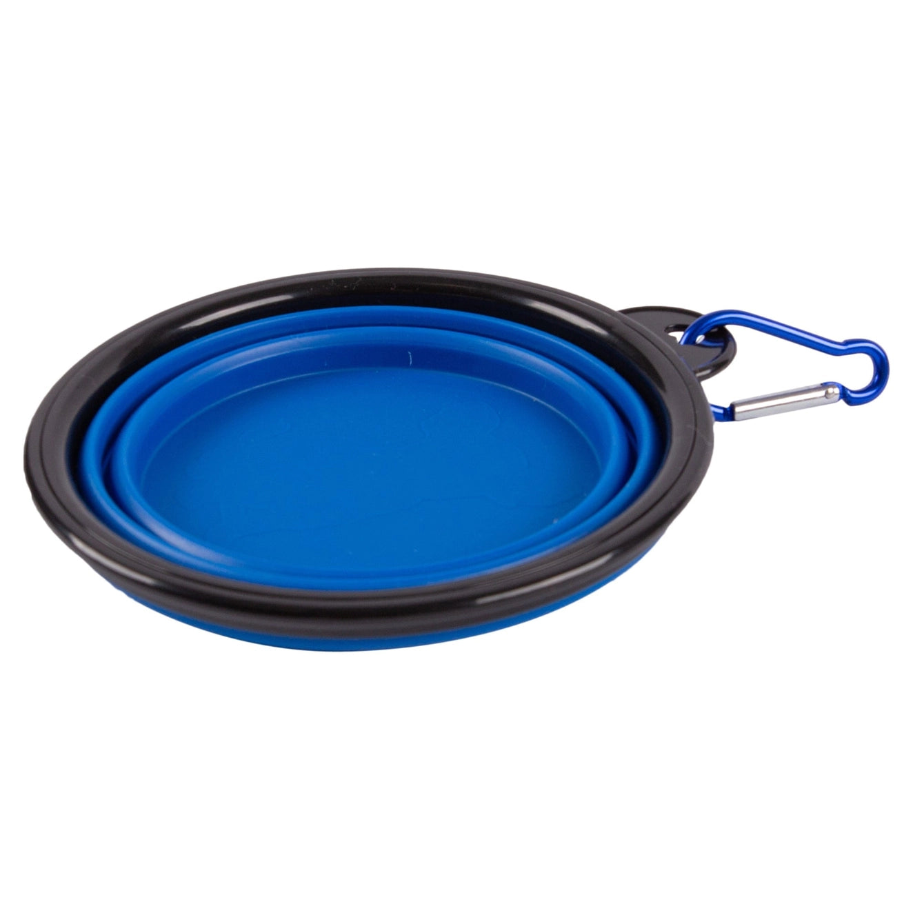 Blue 13.5cm Collapsible Travel Pet Bowl - By Ashley