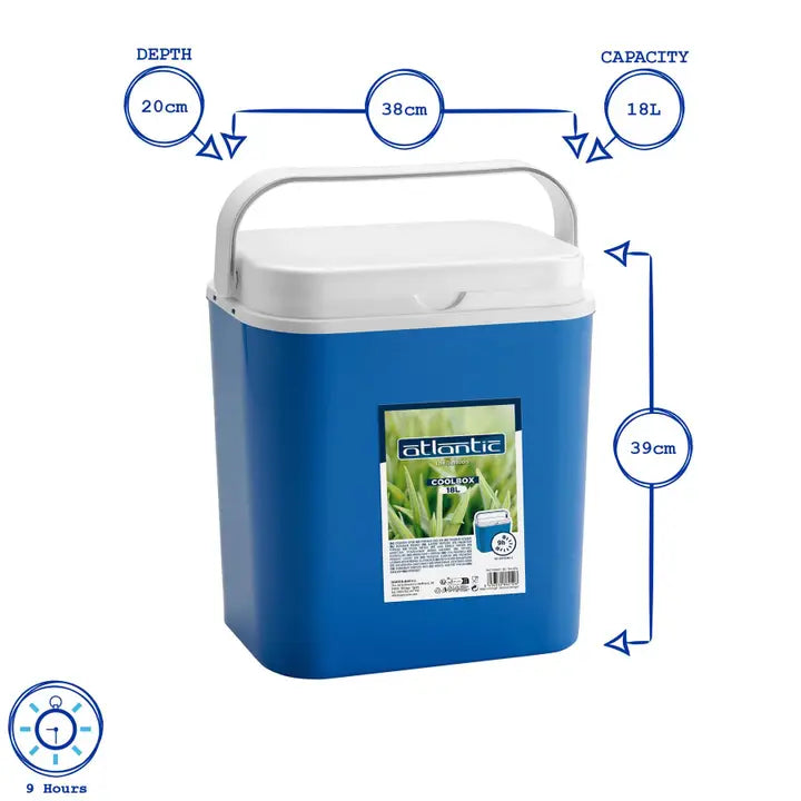 Glacière bleue 18L