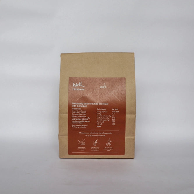 Recharge de chocolat chaud à la cannelle, sachet de 1 kg