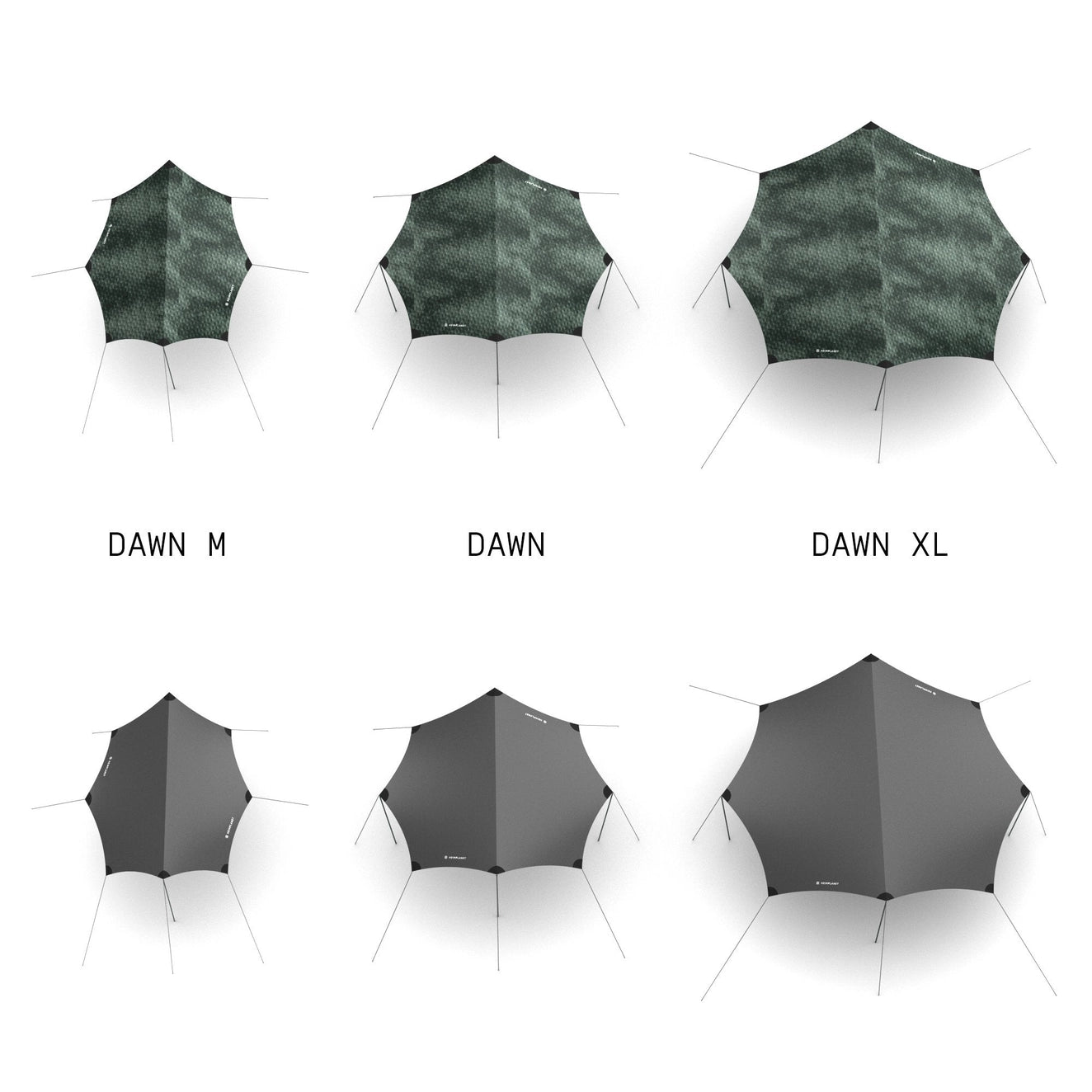 Bâche Dawn XL, grise