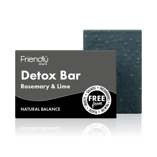 Barre détox – Romarin et citron vert avec charbon actif
