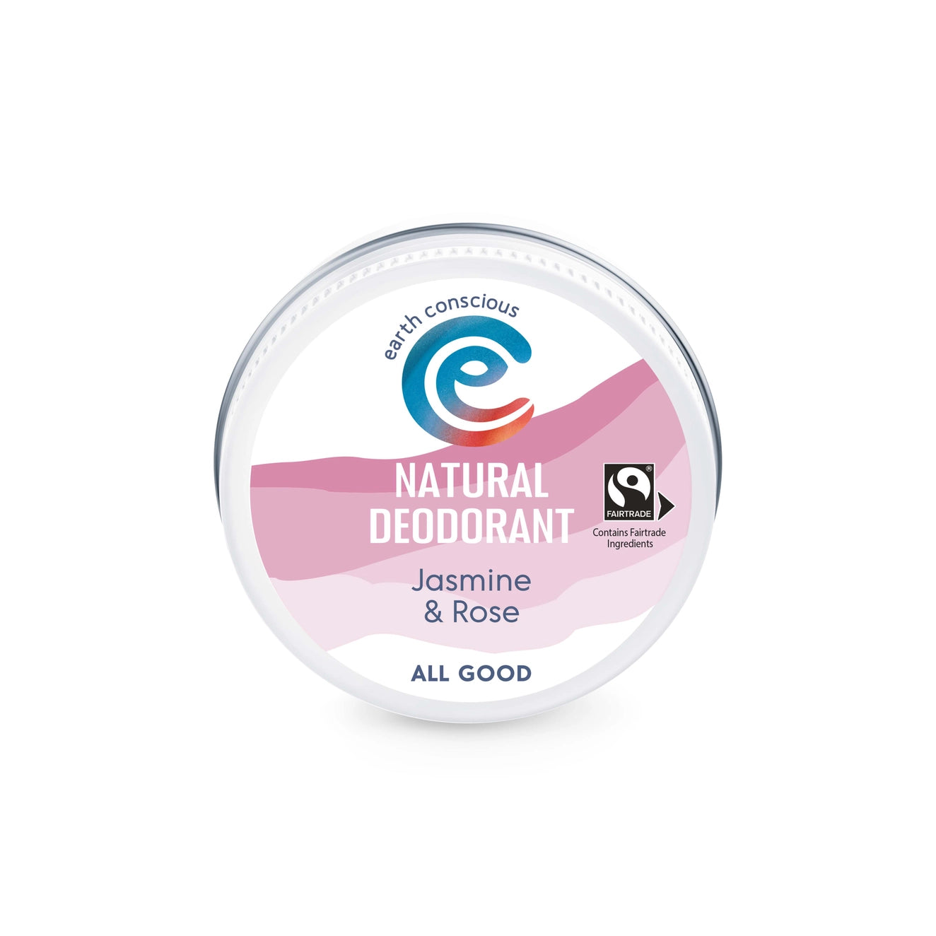 Baume déodorant naturel Earth Conscious - Jasmin et rose 60 g