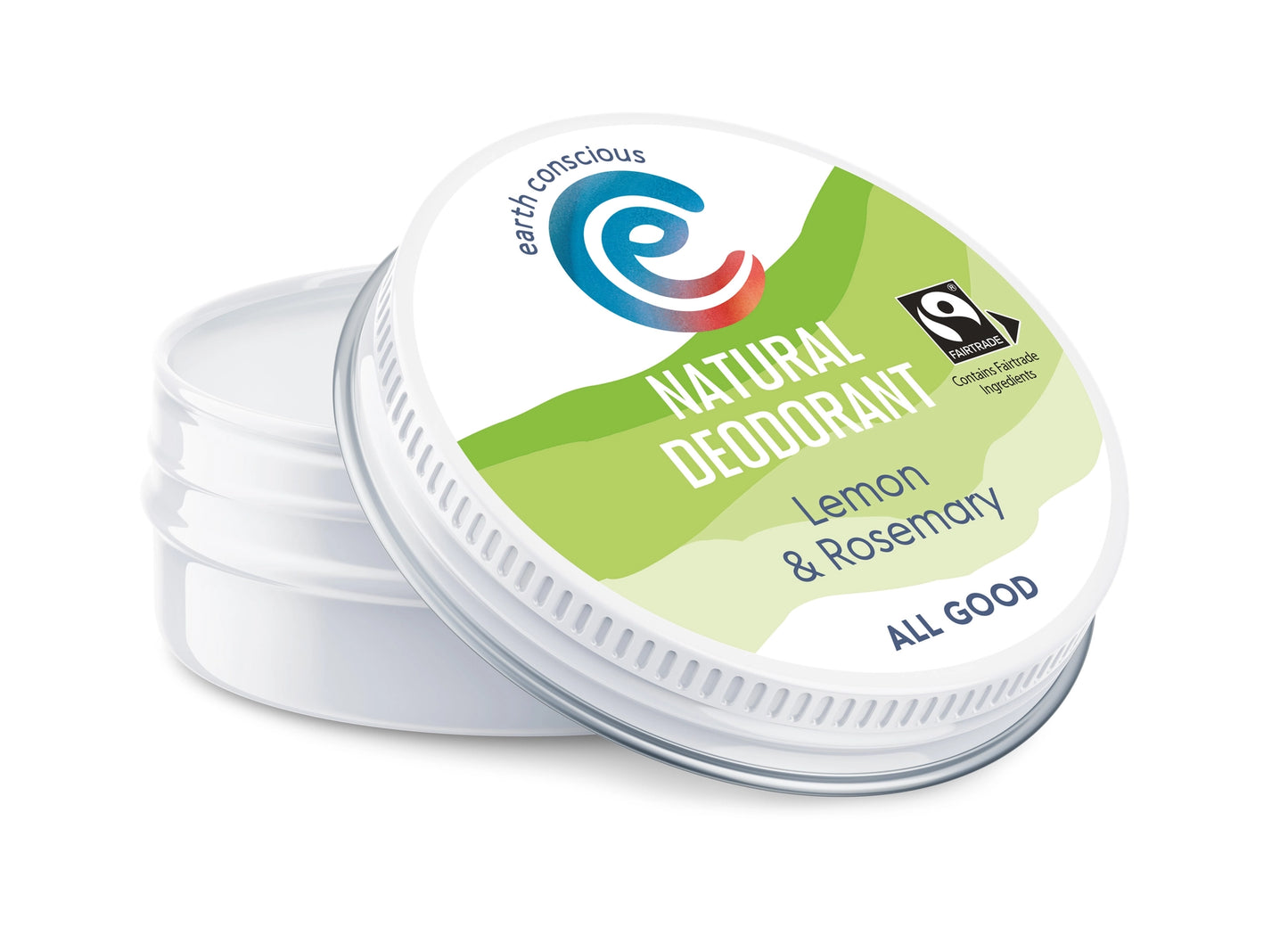 Baume déodorant naturel Earth Conscious - Citron et romarin