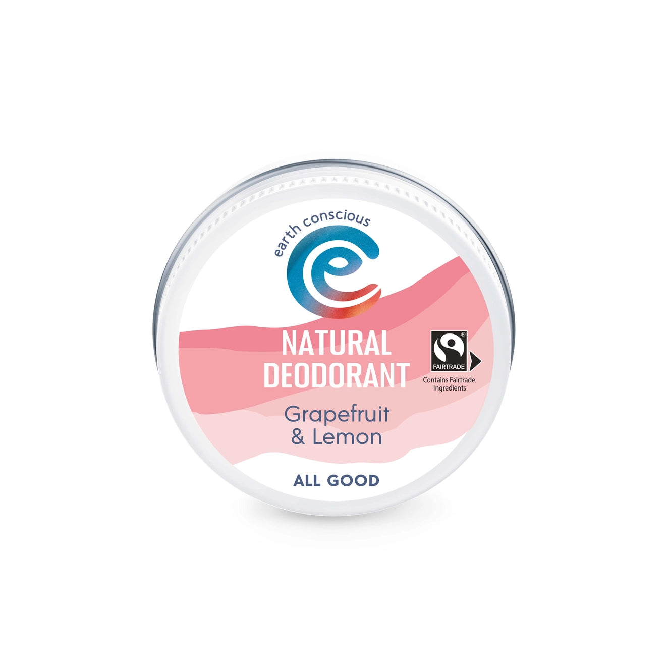 Baume déodorant naturel Earth Conscious Pamplemousse et citron