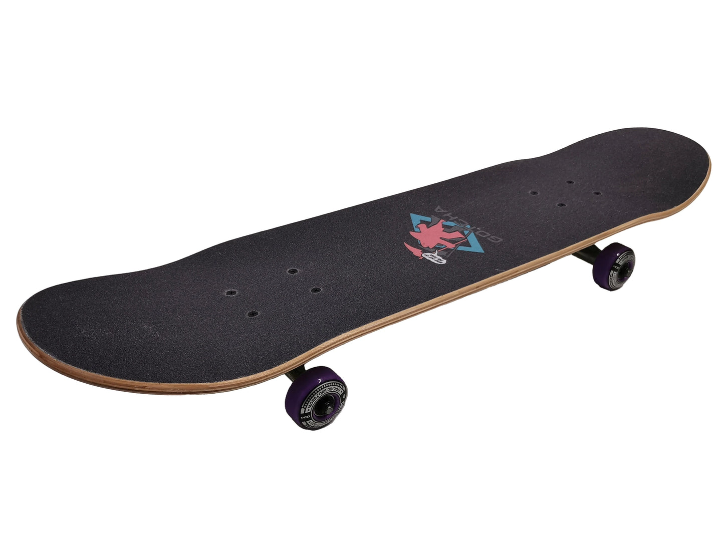 Exploaded Skateboard
