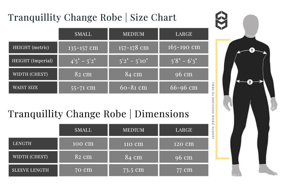 Peignoir de change imperméable à manches longues Havvic