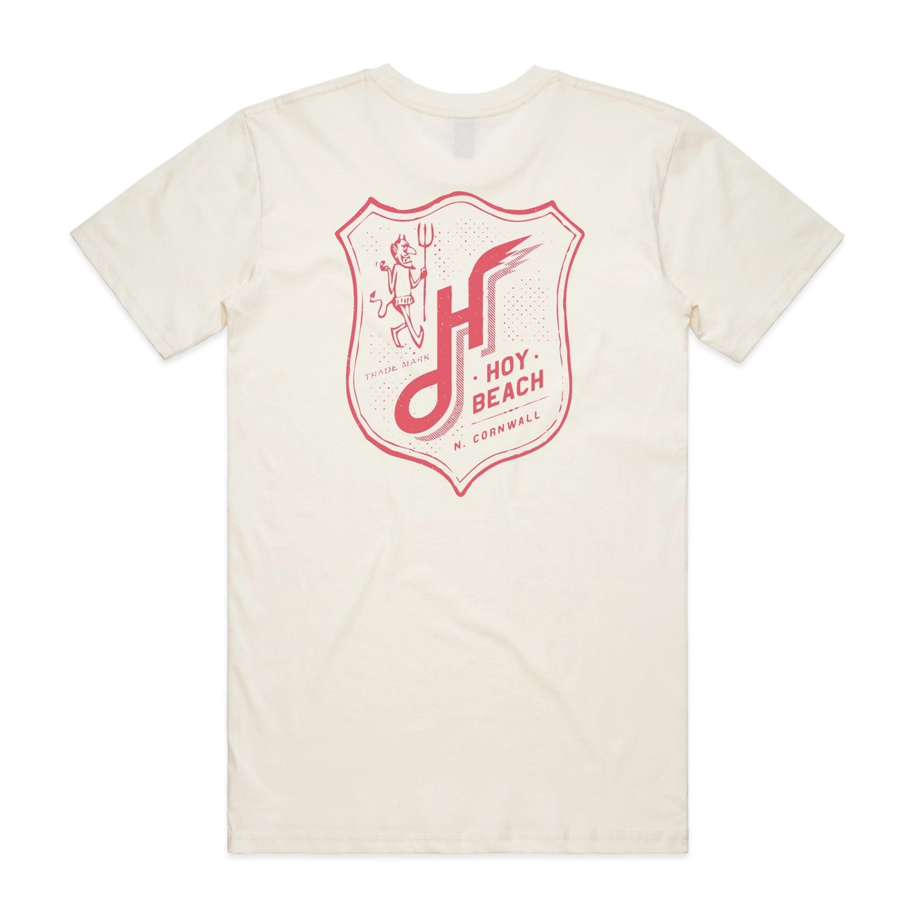 T-shirt bio Hoy Beach - Naturel