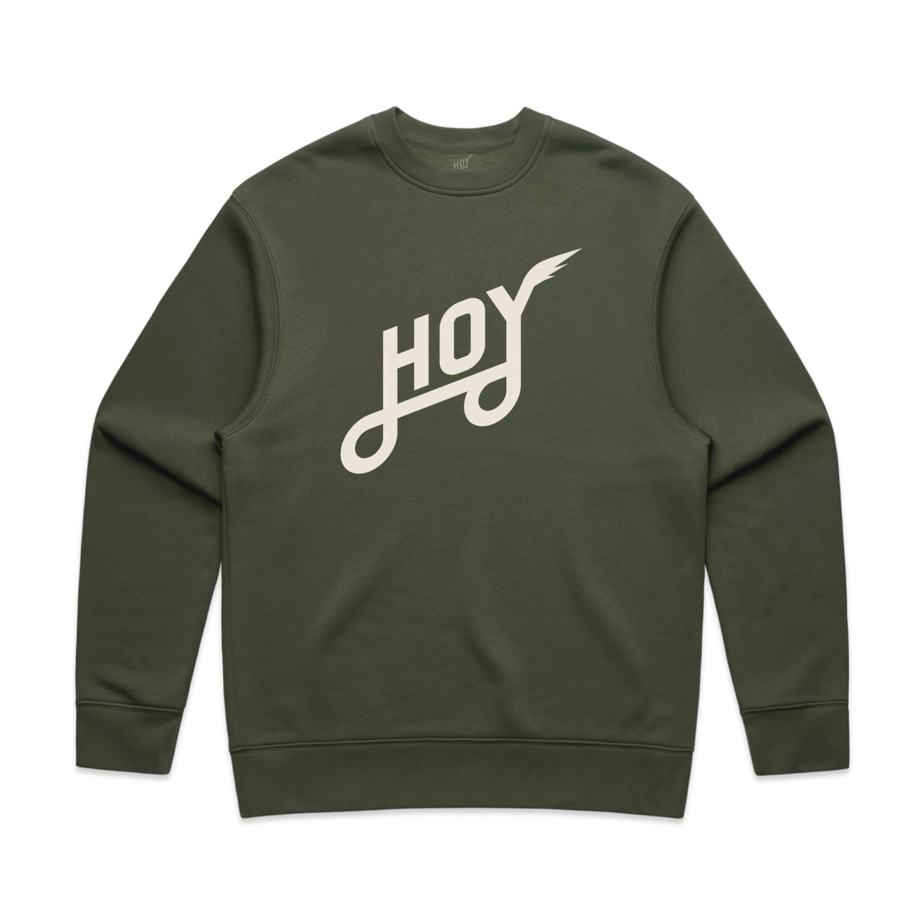 Pull ras du cou Hoy Classics - Cactus