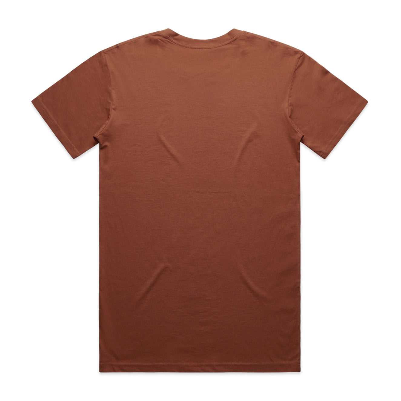 Hoy Classics Organic T-Shirt - Rust / Natural
