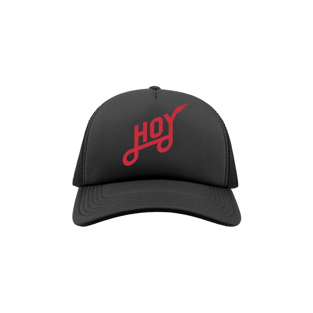 Hoy Classics Original Trucker - Black / Red
