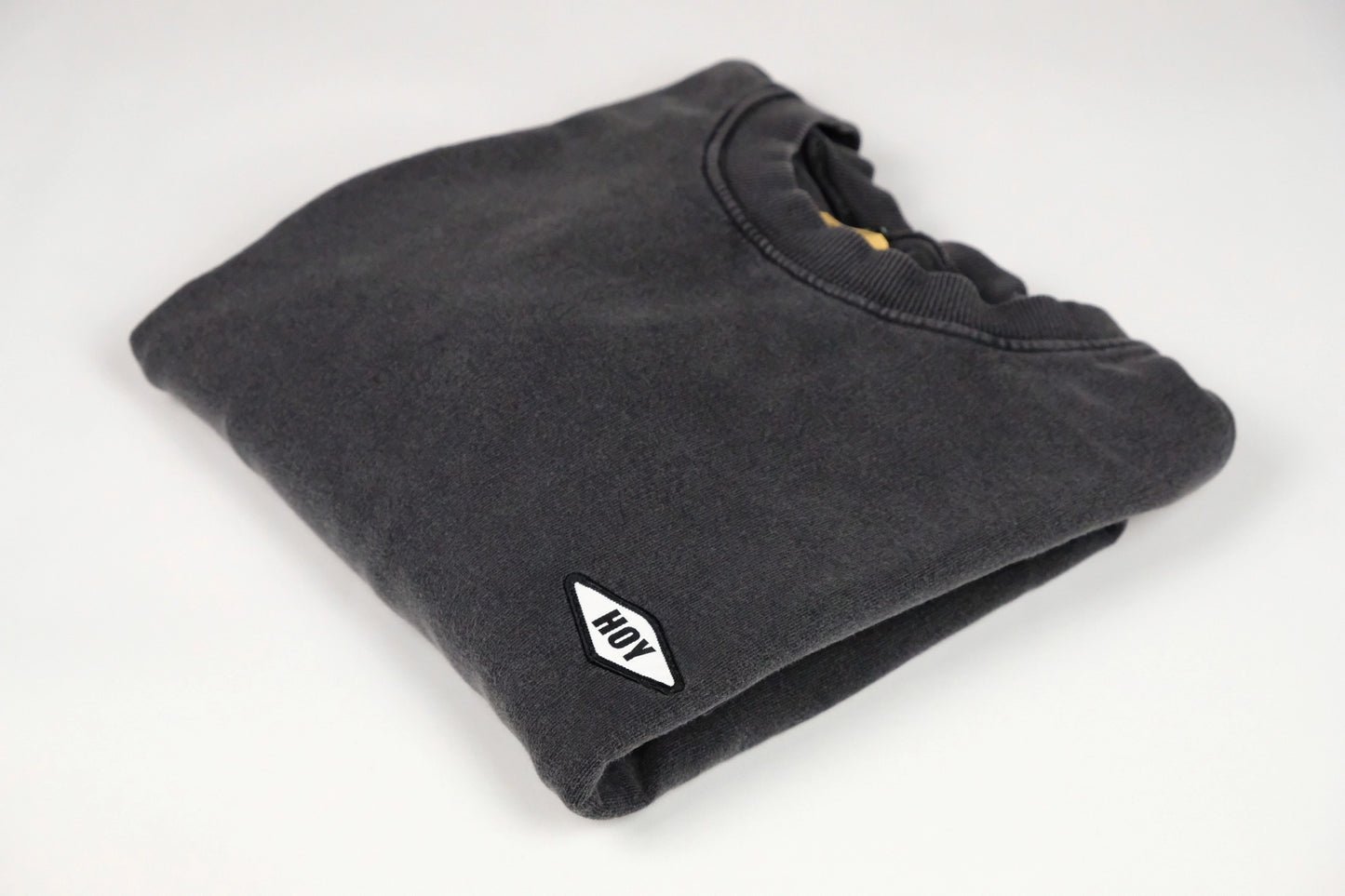 Pull bio Hoy Insignia - Noir délavé