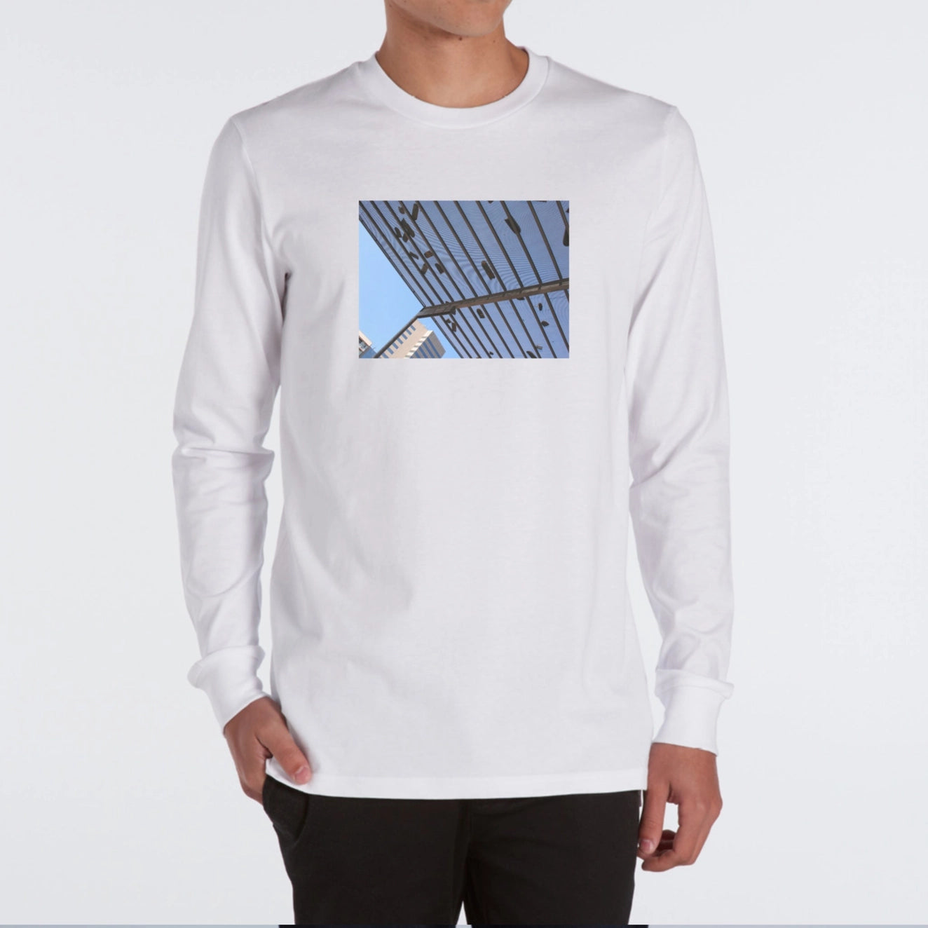 Hoy Sants Long Sleeve T-Shirt - White