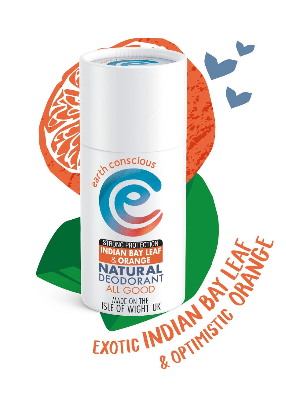 Indian Bay Leaf & Orange - Strong Protection 60g Deo Stick