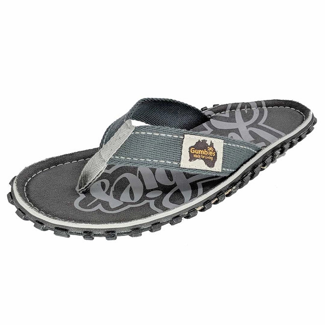 Chanclas Islander para niños en gris frío