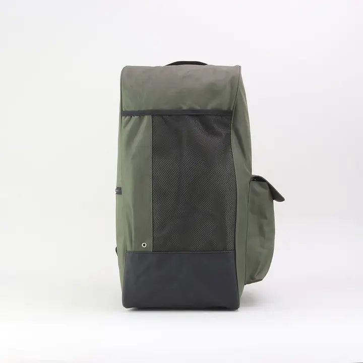 Grand sac à bottes en caoutchouc vert