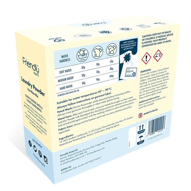 Lessive en poudre – Eco Non Bio