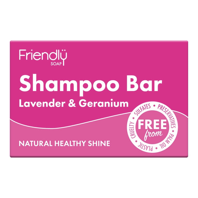 Barre de shampoing à la lavande et au géranium