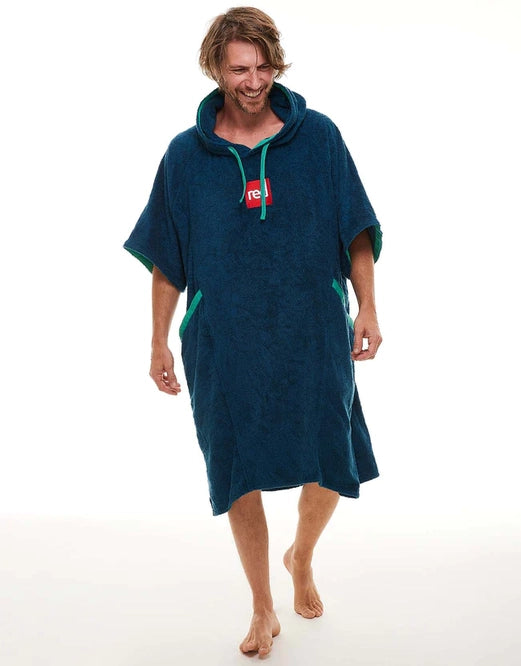Peignoir de luxe en tissu éponge bleu marine - Homme