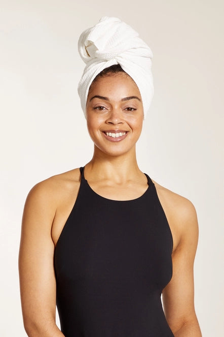 Serviette à cheveux en microfibre