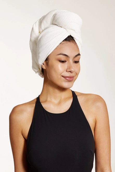 Serviette à cheveux en microfibre