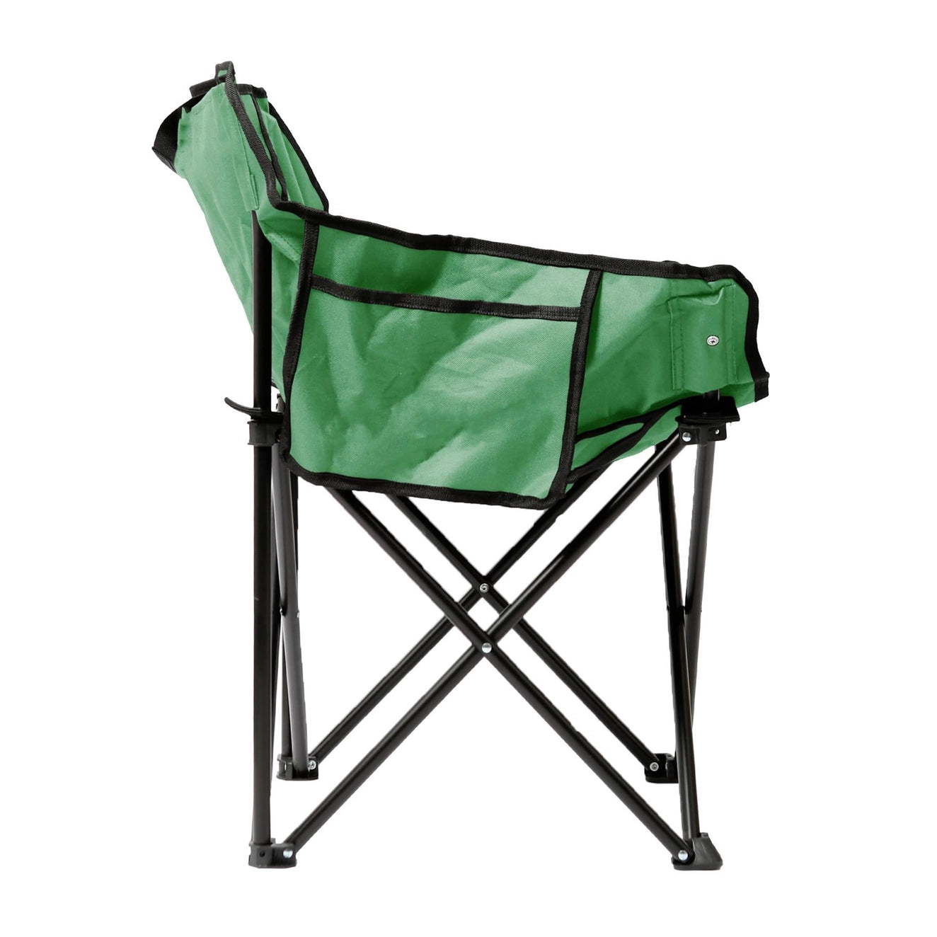 Premium Folding Camping Chair with Pockets & Carry Bag