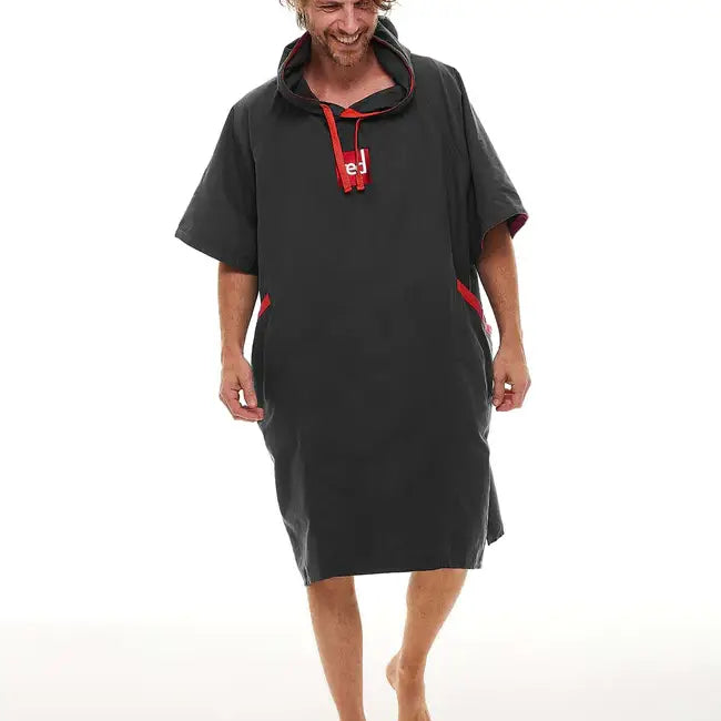 Peignoir de bain en microfibre à séchage rapide pour homme, bleu marine
