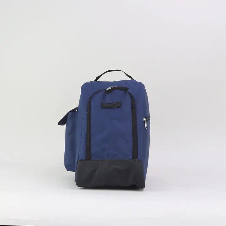 Petit sac à bottes de marche bleu marine