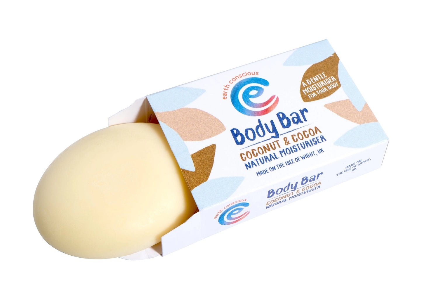 Lotion corporelle solide hydratante 80 g - Noix de coco et cacao