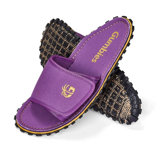 Chanclas Strider para mujer, color morado
