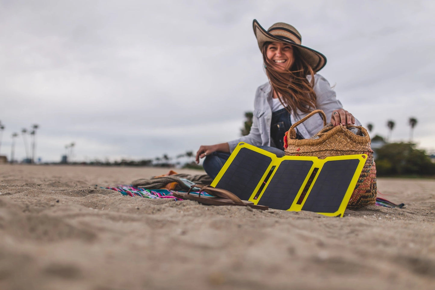 SunJack 15W Portable Solar Panel Usb Charger