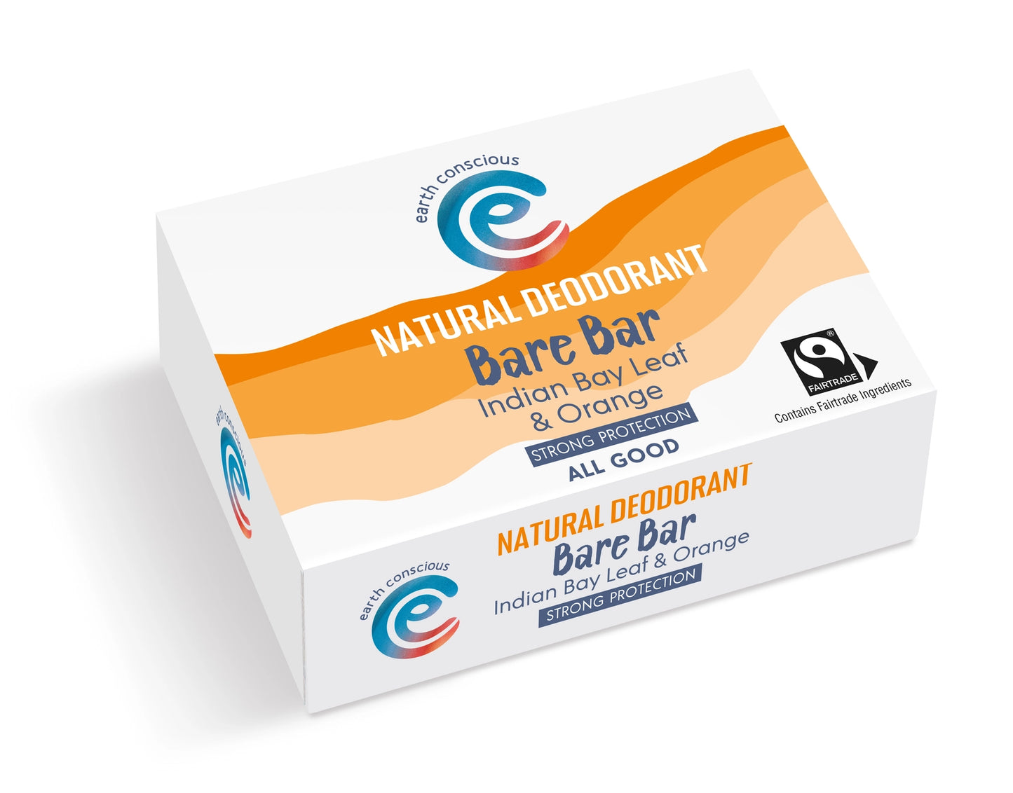 Bare Bar -Indian Bay Leaf & Orange Strong Protection Natural Deodorant - 90g