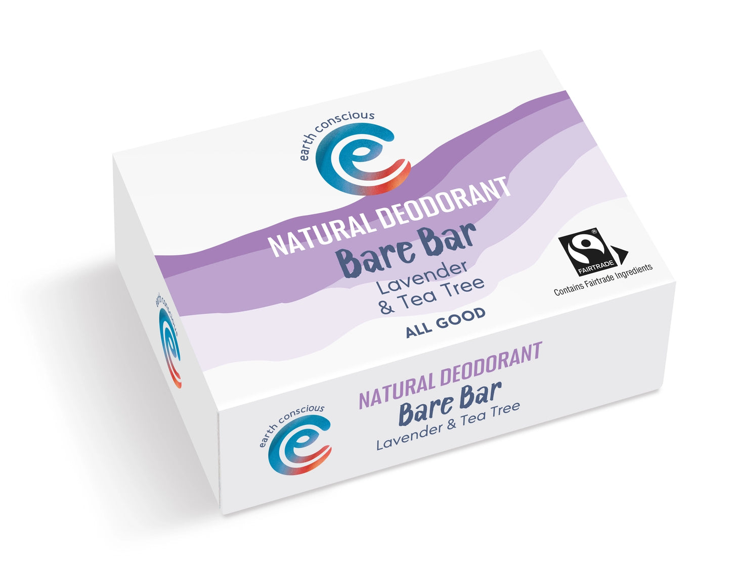 The Bare Bar - Lavender & Tea Tree Natural Deodorant - 90g