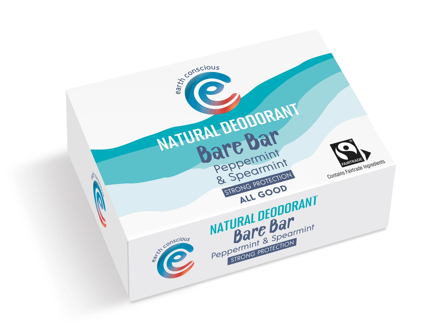 The Bare Bar - Déodorant naturel à la menthe poivrée et à la menthe verte 90 g