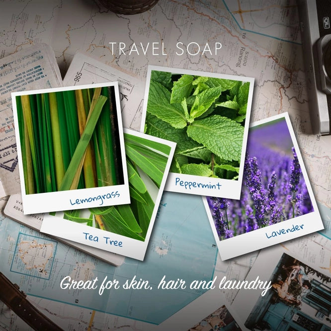 Barre de savon de voyage – Écologique