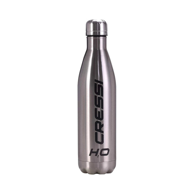 Bouteille d'eau H2O | Cressi en acier inoxydable