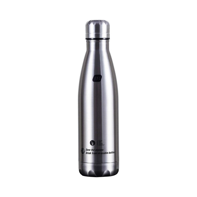 Bouteille d'eau H2O | Cressi en acier inoxydable