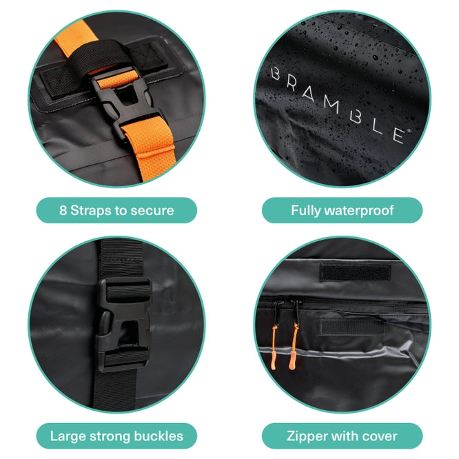Bolsa impermeable para el techo del coche
