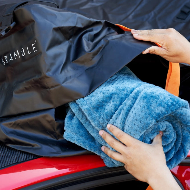 Bolsa impermeable para el techo del coche