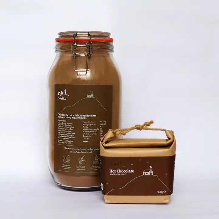 Bolsa de recarga de chocolate caliente Solsticio de invierno de 1 kg