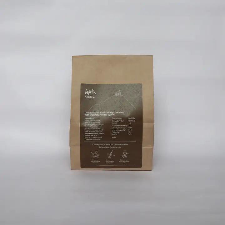 Bolsa de recarga de chocolate caliente Solsticio de invierno de 1 kg
