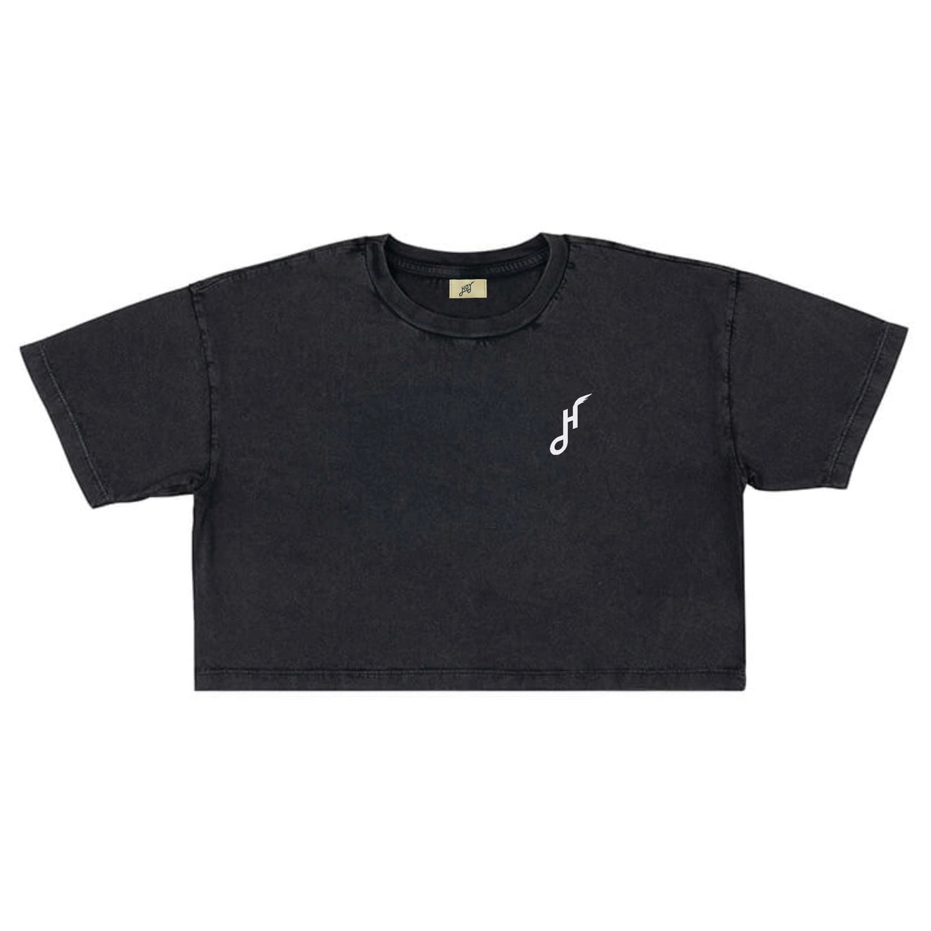 T-shirt court bio Hoy Downtown pour femme – Misty Night