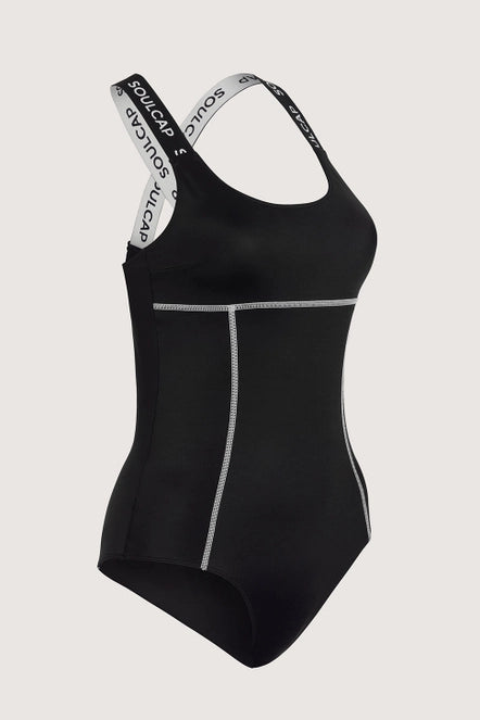 Maillot de bain une pièce pour femme avec bretelles réglables