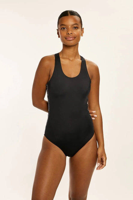Maillot de bain une pièce dos nageur pour femme