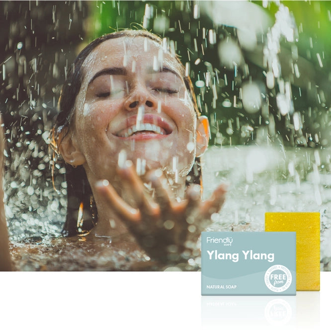 Barre de savon écologique à l'ylang-ylang