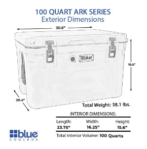 100 Quart Ark Series Roto-Molded Cooler