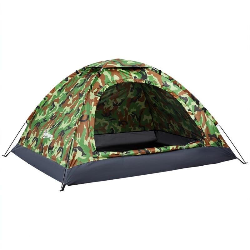 2 Person Camping Tent Dome (Camo)