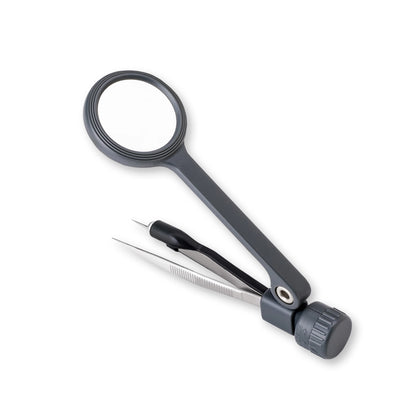 4.5x, Led Lighted Magnifier with High Precision Tweezers