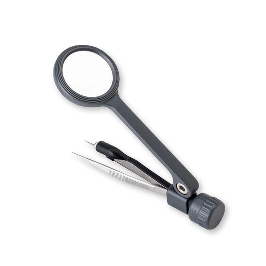 4.5x, Led Lighted Magnifier with High Precision Tweezers