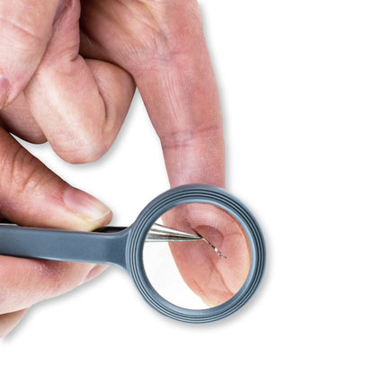 4.5x, Led Lighted Magnifier with High Precision Tweezers